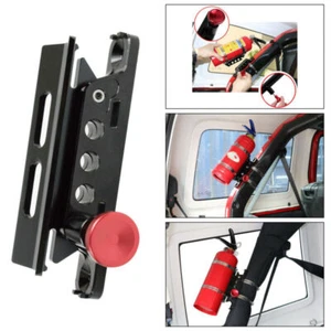 Car Roll Bar Fire Extinguisher Mount Bracket Compatible For Jeep Wrangler JK JL - Picture 1 of 12