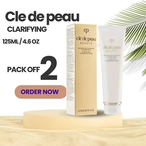 Cle De Peau CDP Beaute Clarifying Cleansing Foam ~ 125ml New in box 2 pack - Picture 1 of 2