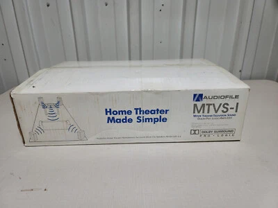 Audiofile Home Theater MTVS-1 Surround Sound Dolby Pro-logic Decoder Amplifier - Image 1 of 4