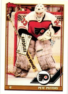 1991-92 Topps #29 Pete Peeters - Image 1 of 2