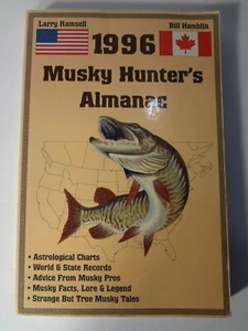 1996 Musky Hunter's Almanac - by Larry Ramsell and Bill Hamblin - SIGHNED Book - Picture 1 of 9