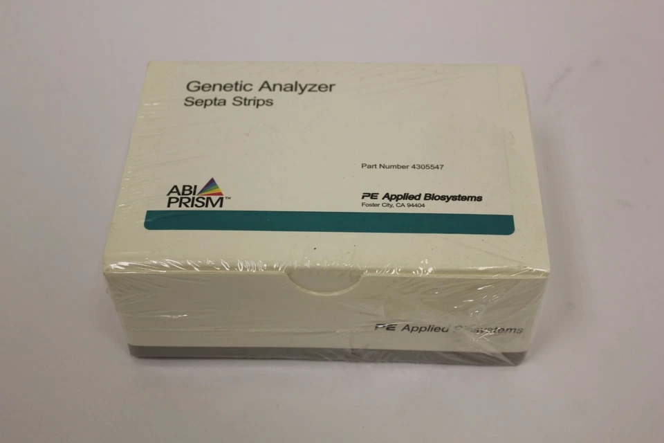 Analisador genético Applied Biosystems Abi Prism tiras septa 4305547 480 septa - Imagem 1 de 1