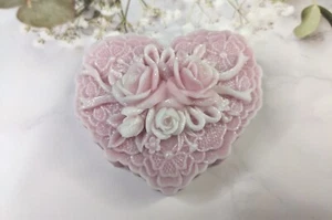 Mother's Day Soap Bar, Gift for Mom, Heart Soap, Grandma Gift, Gift for her - Picture 1 of 3