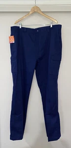 Hard Yakka Men’s Workwear Blue Drill Trousers Size 112 R (NWT) - Picture 1 of 11