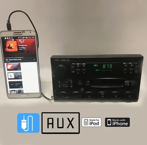 98-00 FORD RANGER  EXPLORER WINDSTAR EXPEDITION Stereo Aux Mp3 iPod Feature Oem - Picture 1 of 3