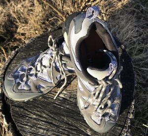 Merrell Women's Castle Rock Hiking Shoes Purple Gray Sneakers Size 8