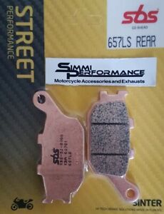 SBS REAR Brake Pads Yamaha FZ8 800 2010 2011 2012 2013 2014  Fazer 8 10 to 2015