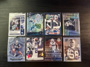 8 Dallas Cowboys NFL Card Lot Rookies And Inserts Trading Card Panini - Picture 1 of 9