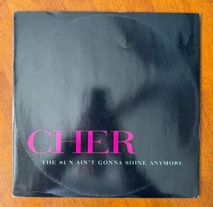 Cher - The Sun Ain't Gonna Shine Anymore (1996) 12" EP Remixes Vinyl - Import EX - Picture 1 of 4