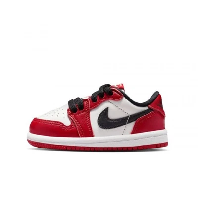 Little Kid's Jordan 1 Retro Low OG Varsity Red/Black-Summit White (HQ6996 600) - Image 1 of 4