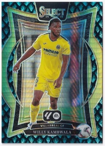 Panini Select La Liga 2024-25 Willy Kambwala /28 Jade Dragon Scale Prizm - Picture 1 of 2