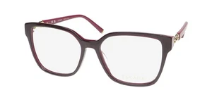 NEW ESCADA VESD56 EYEWEAR 54-16-135 SQUARE RED WOMENS FULL-RIM 09MA PLASTIC - Picture 1 of 8