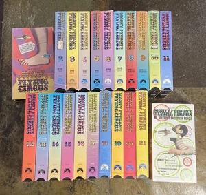 Monty Python's Flying Circus Seasons 1-4 Volume 1-21 VHS + Bonus V. 22 Some New - Picture 1 of 2