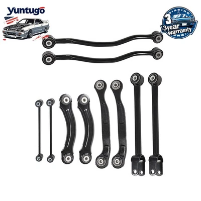 For 2005-2016 Dodge Charger Challenger Rear Upper & Lower Control Arm Sway Bar Foto 1 de 4