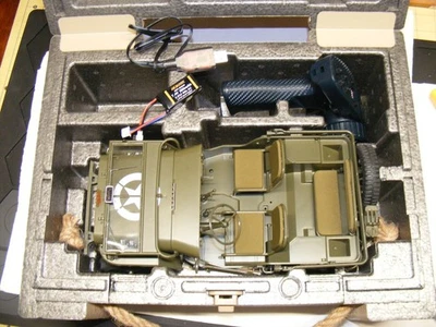 RocHobby 1/12 1941 MB Scaler RC Jeep 4x4 Hobby Grade RTR  Jeep NEW - Image 1 of 4