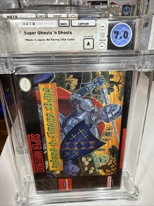 Super Ghouls 'n Ghosts WATA 7.5 A Nintendo SNES, 1991 Game new sealed - Picture 1 of 2