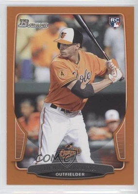 2013 Bowman Draft Orange /250 Henry Urrutia #8 Rookie RC - Image 1 of 2