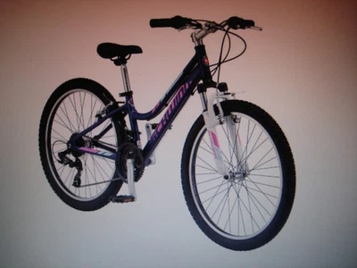 NEW S3401TGM SCHWINN RANGER 24" MOUNTAIN BIKE PURPLE/PINK - Image 1 of 4