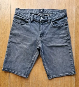 DC Shoe Co USA Denim Shorts Washed Grey Mens W30 Skateboard BMX - Picture 1 of 17