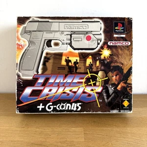 Coffret Time Crisis + Pistolet G-Con 45 Light Gun Playstation 1 - Picture 1 of 7
