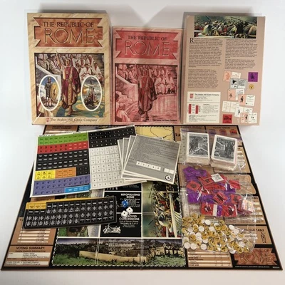 The Republic Of Rome Avalon Hill Game - partially unpunched - used condition!  - Image 1 of 4