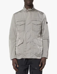 Peuterey Jacket Mens 2XL Beige Lightweight Pockets Gorpcore Outdoor Utility Coat - Picture 1 of 16