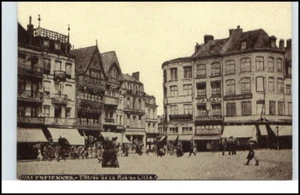 CPA France 1910/20 VALENCIENNES Geschäfte Trubel Leute alte Postkarte Frankreich - Bild 1 von 1