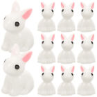 100Pcs Mini Rabbit Figurines - Perfect For Garden Decoration
