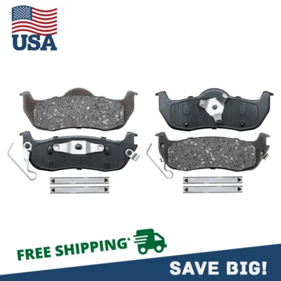 Kit de pastillas de freno traseras cerámicas para Nissan Armada Titan 2004-2011 2012 2013 2014 2015 Foto 1 de 4