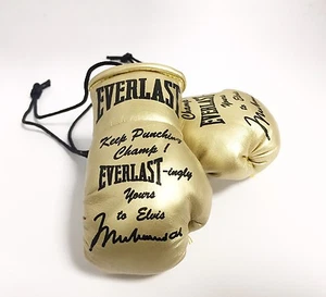 Autographed Mini Boxing Gloves Muhammad Ali (Special Edition) Presented to Elvis - Picture 1 of 3