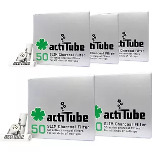 250 actiTube SLIM Aktivkohlefilter 5 x 50er Aktivkohle Filter Tune Slimfilter - Bild 1 von 1