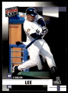 2002 DONRUSS FAN CLUB CARLOS LEE CHICAGO WHITE SOX #117 - Picture 1 of 2