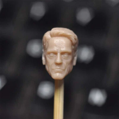 1/18 Scale Butler Alfred Jeremy Irons Head Sculpt Unpainted Fit 3.75" Figure - Image 1 of 2
