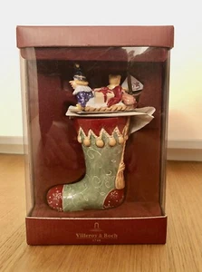 🧑🏻‍🎄 VILLEROY & BOCH 🎄 Mittel Stiefel Deckeldose ⛄️Toy's Fantasy🎁 NEU OVP - Bild 1 von 5