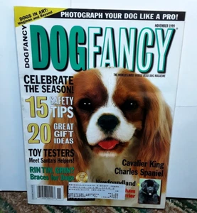 Dog Fancy Magazine November 1999 Cavalier King Charles Spaniel - Picture 1 of 1