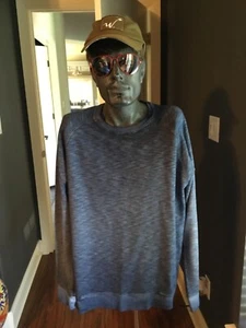 Tommy Bahama Men’s Sweatshirt Crewneck Pullover XL Blue 100% Cotton - Picture 1 of 6
