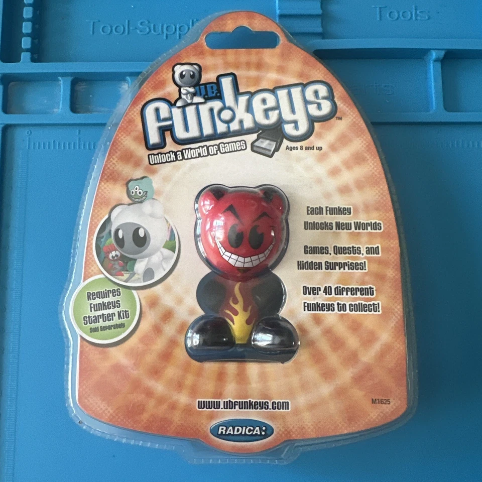 RADICA UB FUNKEYS Red DEUCE FIGURE RARE - NEW & UNOPENED - Image 1 of 1