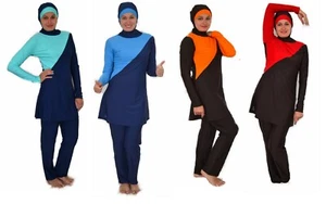 Nisaa Modest Swimwear,Muslim,Jews,Christian fully covered swimsuit,burkini -SALE - Picture 1 of 8
