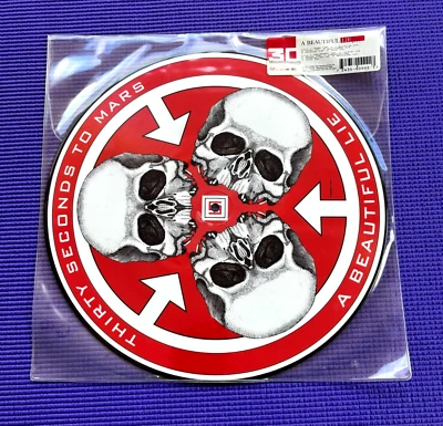 Thirty Second To Mars - A Beautiful Life - Vinyl Record  Picture Disc - Image 1 of 2