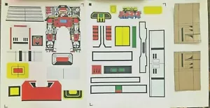 Godmars Jumbo Machinder Shogun Warrior Decals - Repro Stickers - Picture 1 of 1