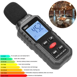 Digital Sound Level Meter 30~130dB Professional Sound Noise Level Decibel Meter - Picture 1 of 11