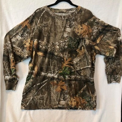RealTree Rustic Ridge Long Sleeve Camo Shirt 2XL Hunting Outdoors - Image 1 of 4