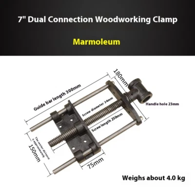 Pinze di bloccaggio da tavolo operatorio barra guida banco da lavoro strumenti di bloccaggio fai da te - Immagine 1 di 4