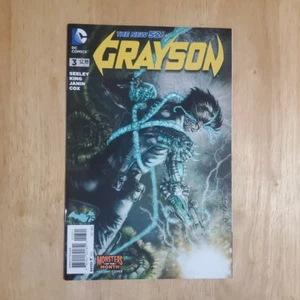 Grayson #3 Monstruos del Mes Variante de Coleccionista Cubierta DC Comics 2014 - Imagen 1 de 10