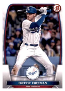 2023 Bowman Freddie Freeman Base Card MLB PWE Set Break Dodgers #82 - Picture 1 of 2