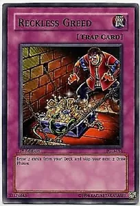 Reckless Greed 1st X 1 COMO NUEVO plata* Raro PGD-051 YUGIOH - Imagen 1 de 1