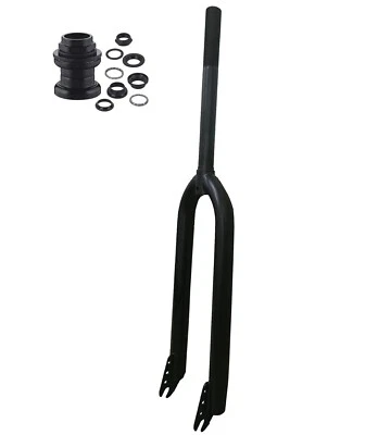 CDH 1" Threaded Bicycle Fork 26" Rigid Fork &Headset-Beach Cruiser MTB Road Bike - Image 1 of 4