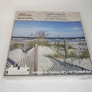 Rompecabezas Heritage 1000 piezas Wild Dunes nuevo sellado por Peter Doran Beach  - Imagen 1 de 11