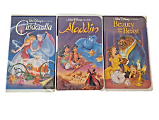 Black Diamond Editions Disney VHS in Box Set of 3 - Vintage Classics