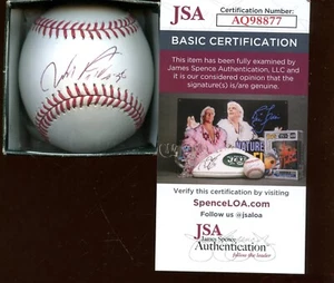 Wily Peralta Single Signed Official MLB Selig Baseball JSA Cert - Picture 1 of 1